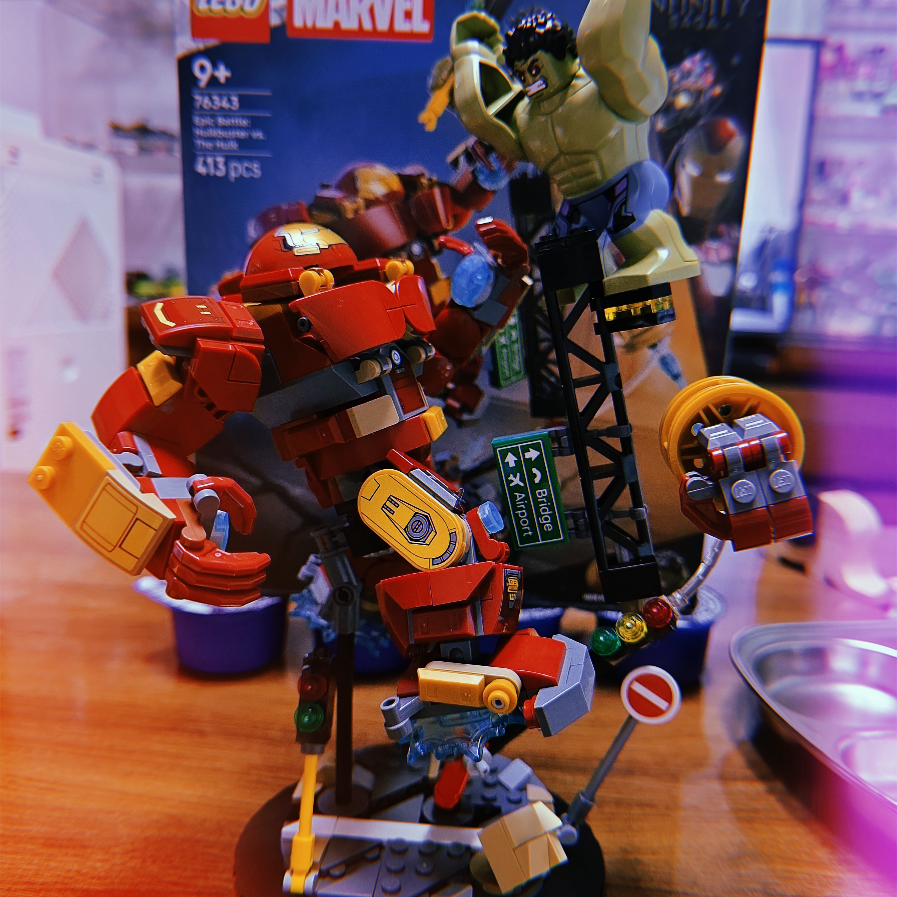 Lego Marvel Epic Battle: Hulkbuster vs. The Hulk 착용 스타일 - 1