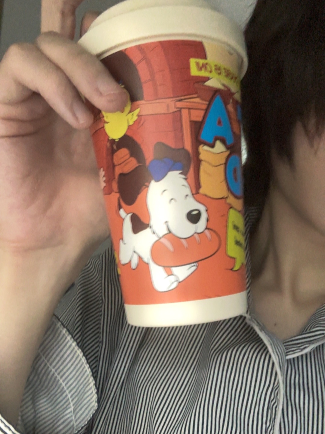 [KREAM 단독] What A Bread Daily Moments Tumbler 420ml, [KREAM 단독] What A Bread Mug White 350ml 착용 스타일 - 1