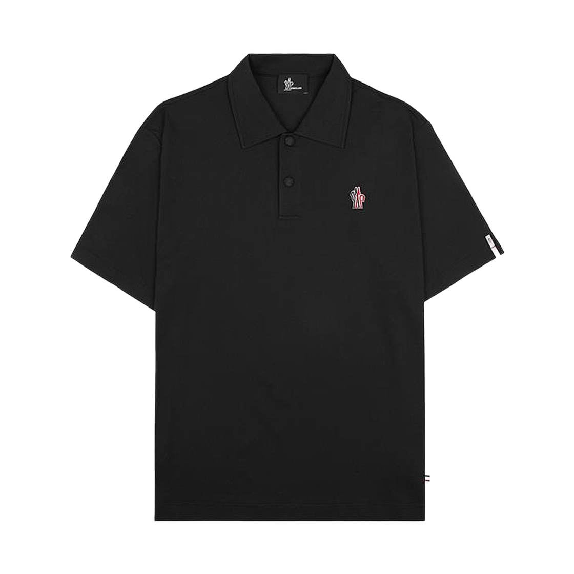 L10978A00004 89AVZ 999 [25% 쿠폰] Moncler Grenoble Logo Patch Polo Shirt Black - 26SS