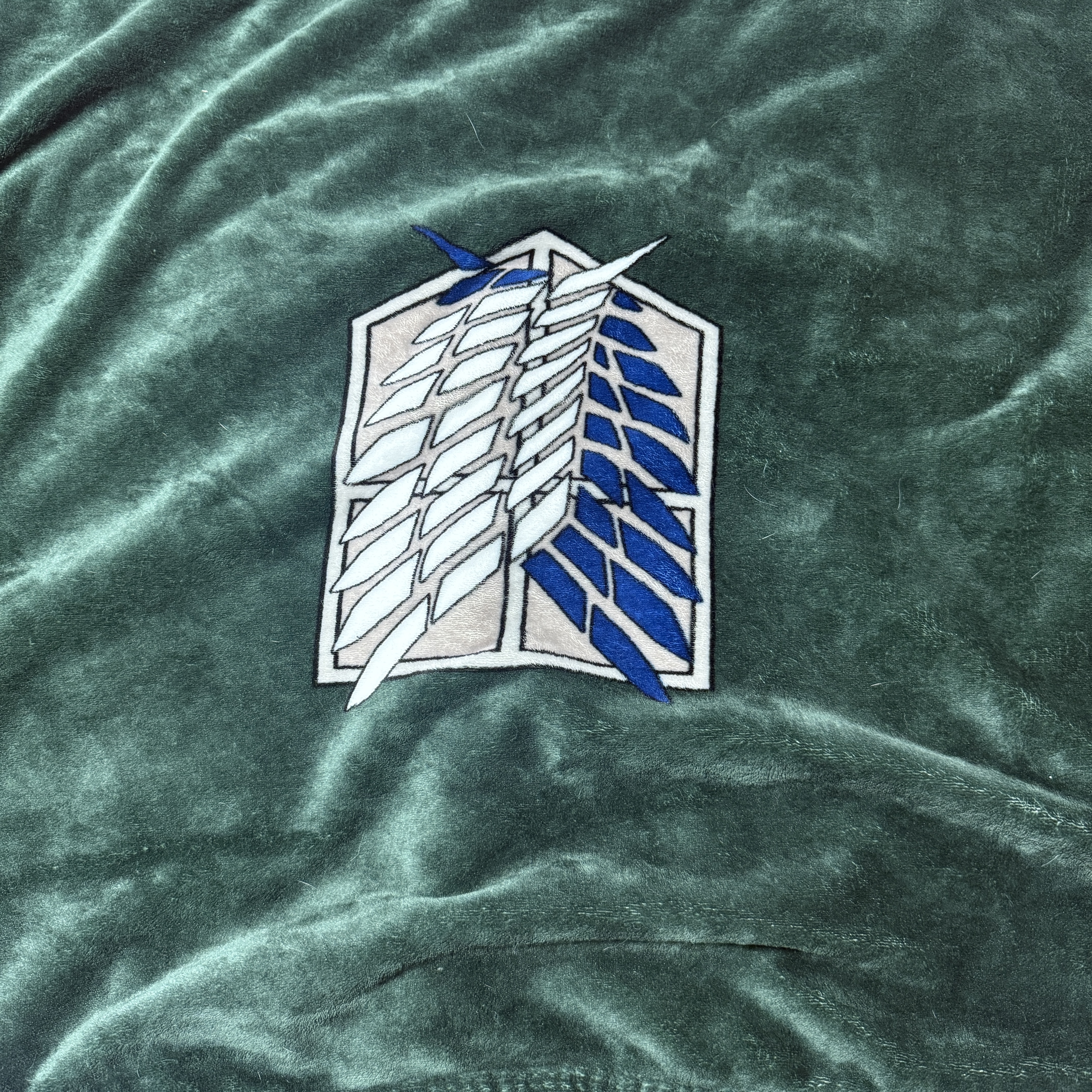 Frank Burger × Attack On Titan Scouting Legion Cloak Blanket 착용 스타일