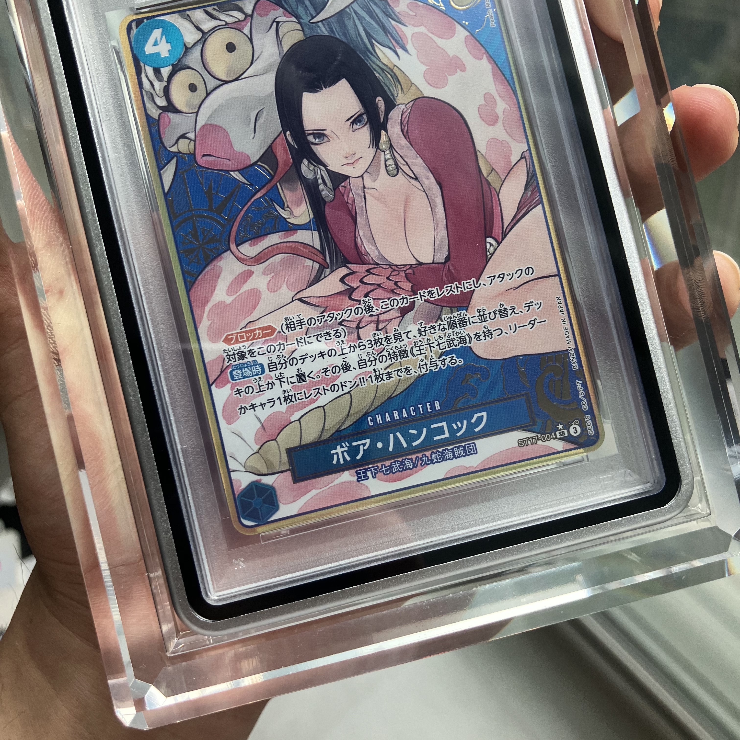 Locky PSA Crystal Acrylic Case 착용 스타일
