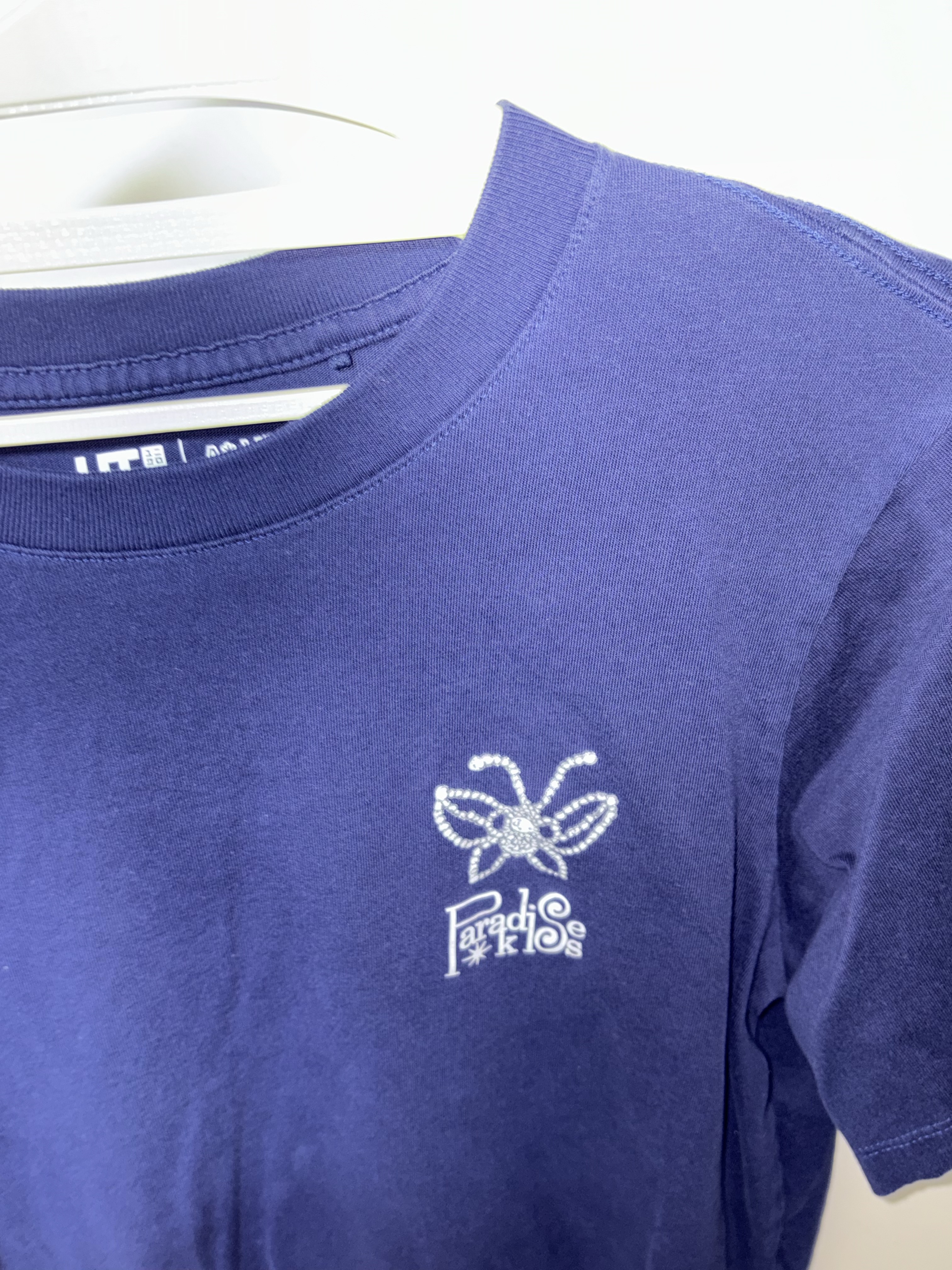 (W) Uniqlo UT x Ai Yazawa T-Shirt Blue - KR 착용 스타일