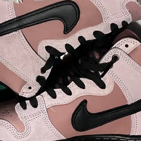 Nike x KCDC SB Dunk High Pro QS Elemental Pink 착용 스타일