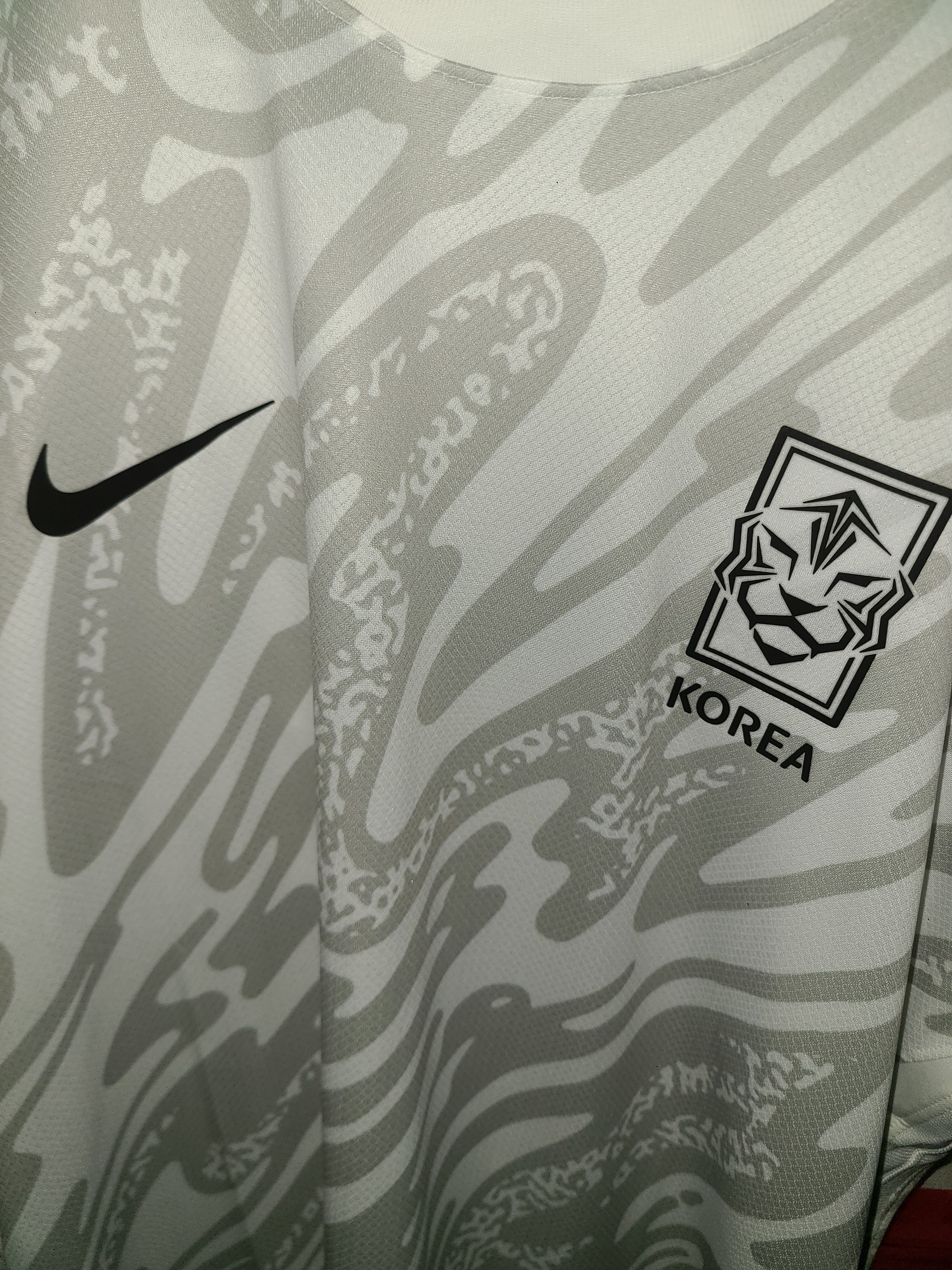 Nike Korea Dri-Fit Authentic Goalkeeper Jersey White Grey (FJ1240-100) (Non Marking Ver.) 착용 스타일 - 2