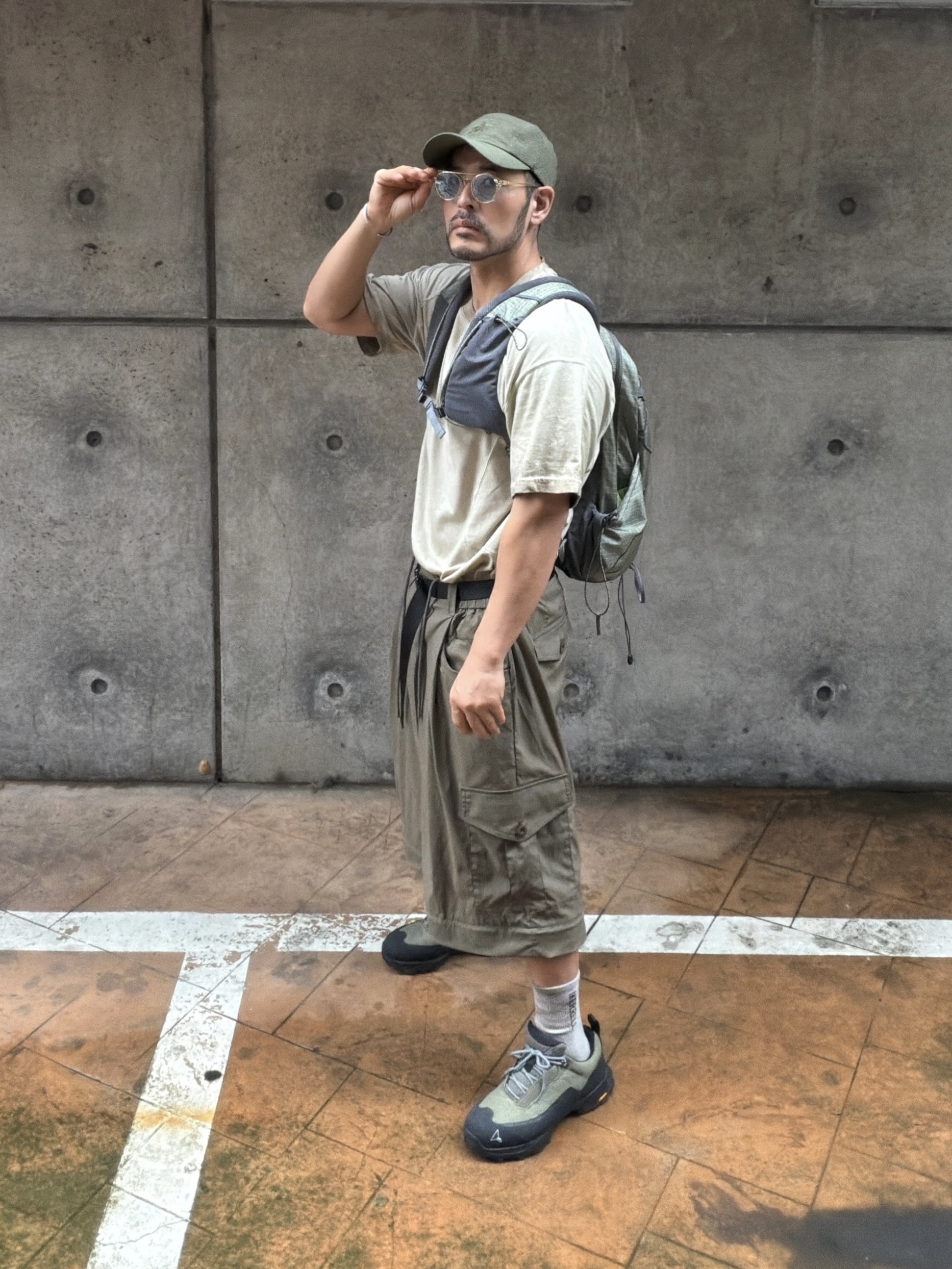 Roa Hiking Katharina Olive Black 착용 스타일 - 3