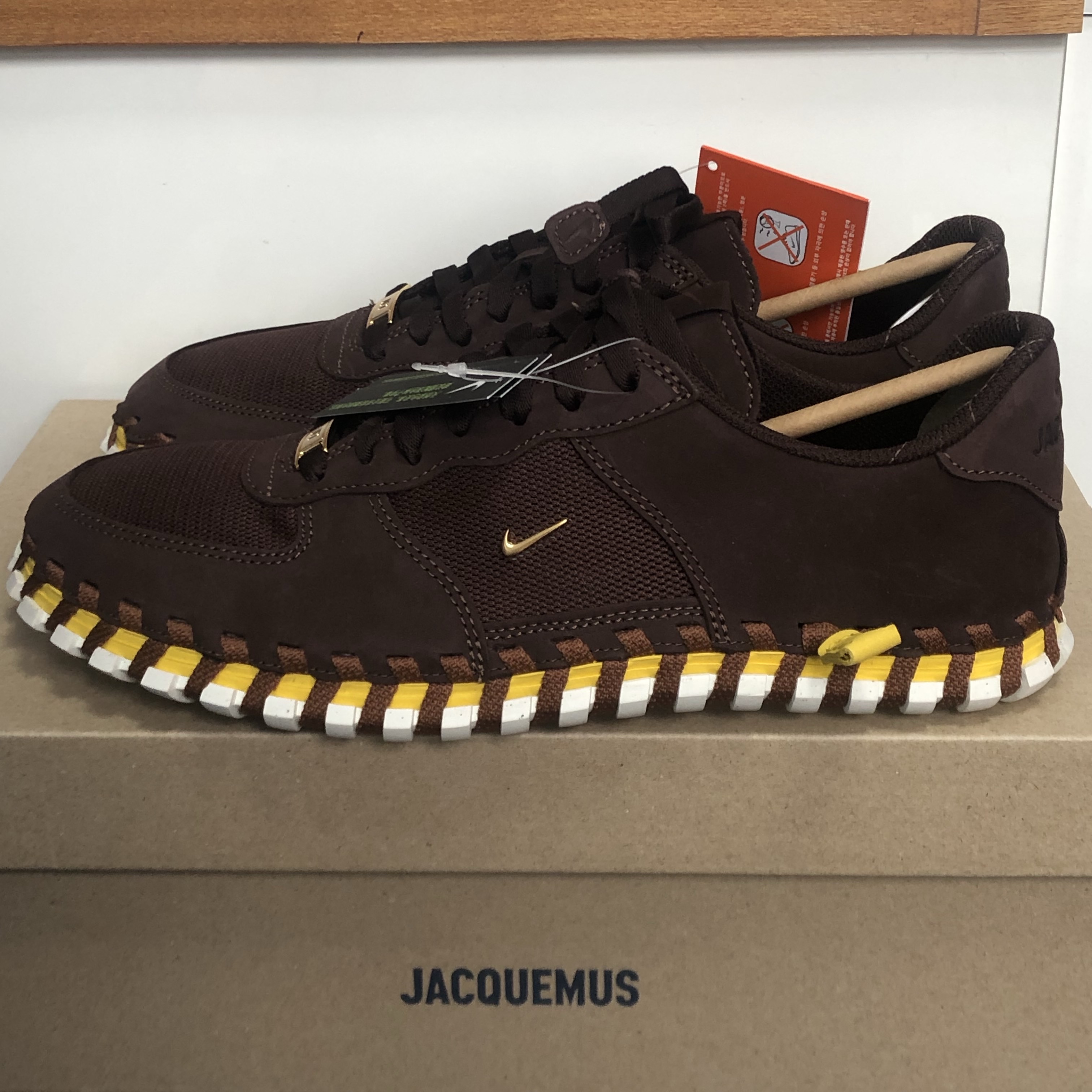 Nike x Jacquemus J Force 1 Low LX SP Earth 착용 스타일