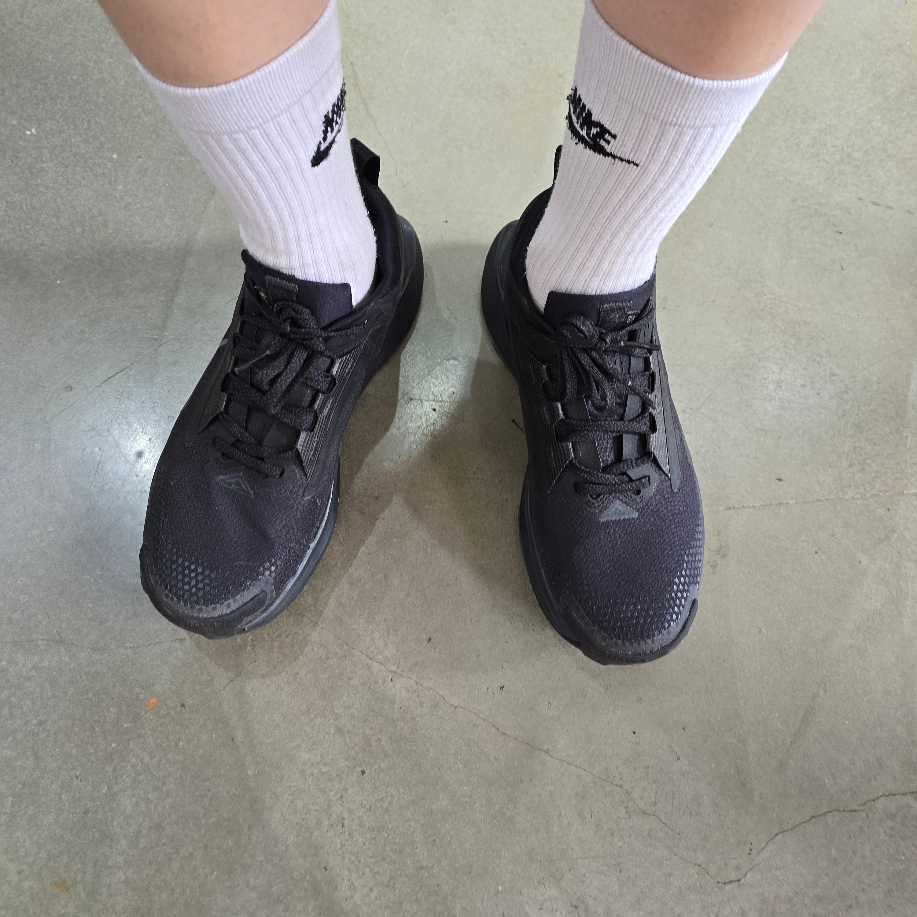Nike Pegasus Trail 5 Gore-Tex Black 착용 스타일