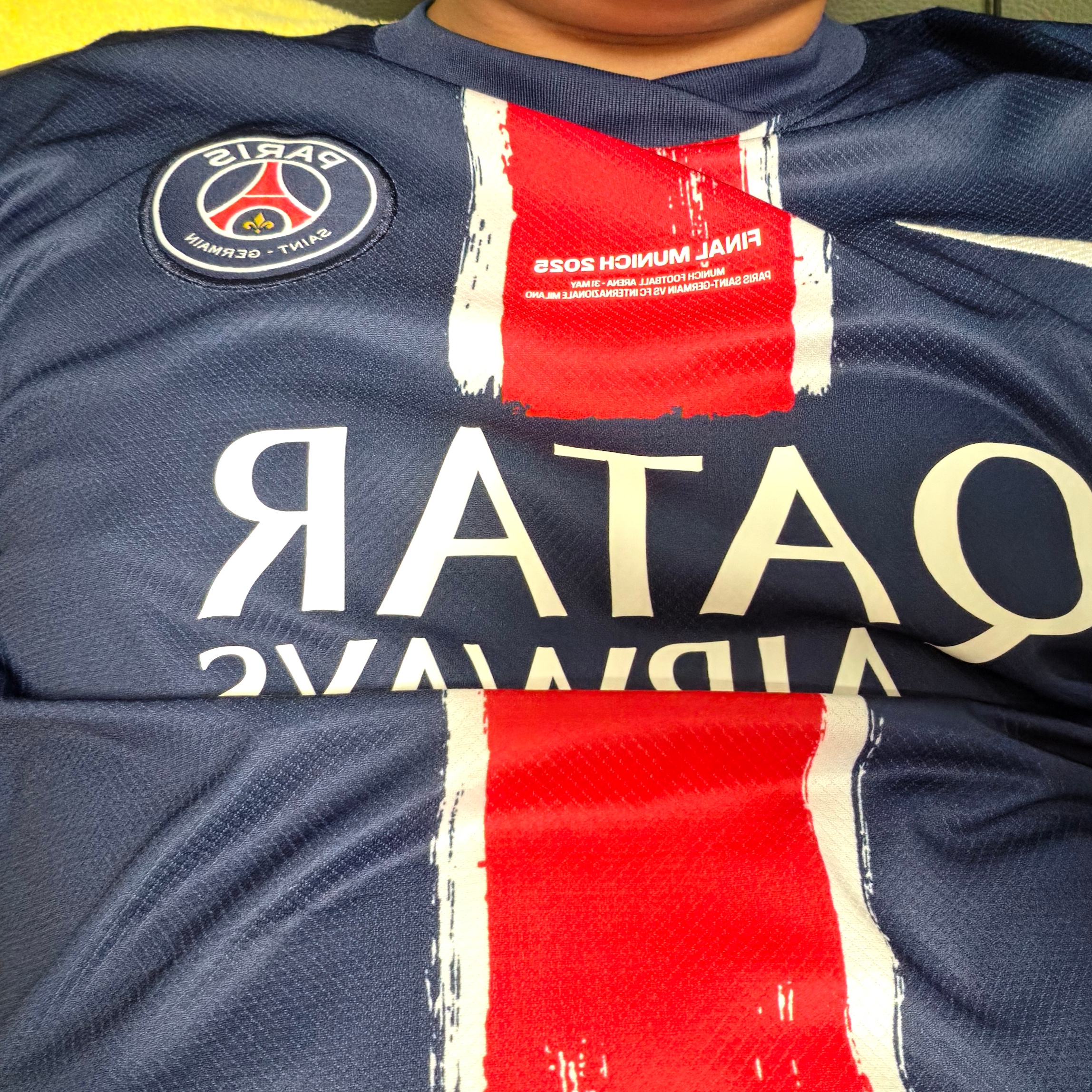 Nike Paris Saint-Germain 2024/25 Dri-Fit Stadium Home Replica Jersey Midnight Navy (Non Marking Ver.) 착용 스타일