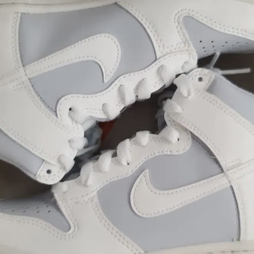 (GS) Nike Dunk High Pure Platinum 착용 스타일
