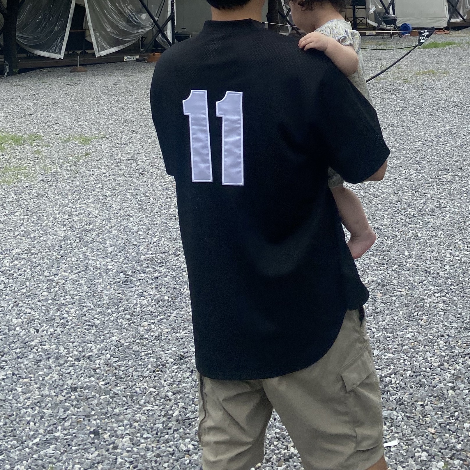 Supreme S Logo Baseball Henley Black - 24FW 착용 스타일