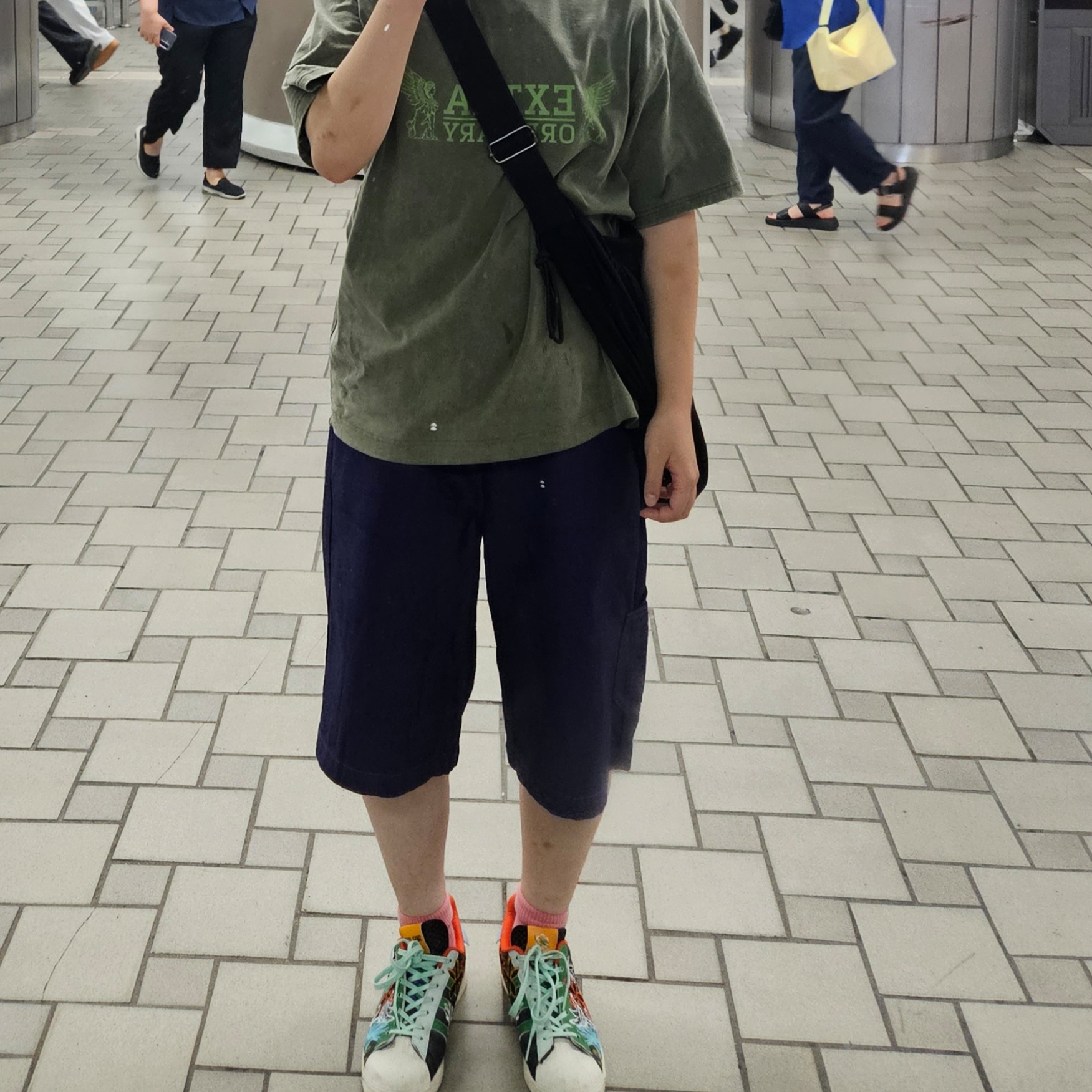 Adidas x Sean Wotherspoon Superstar Superearth Black 착용 스타일