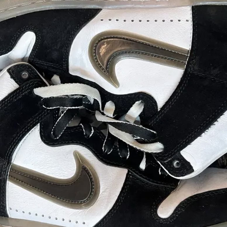 Nike x Slam Jam Dunk High SP Clear Black 착용 스타일