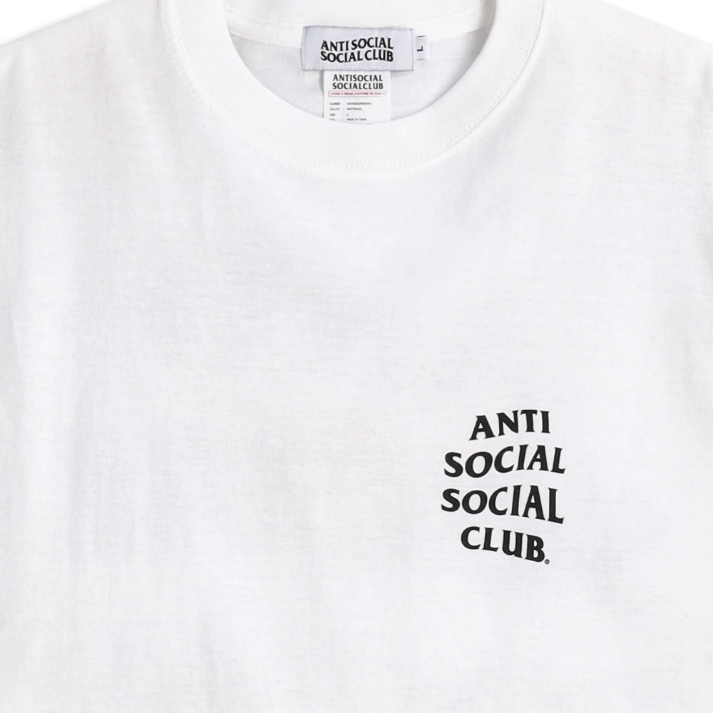 안티 소셜 소셜 클럽 오지 로고 티 화이트(Anti Social Social Club OG Logo S/S Tee White) - 4