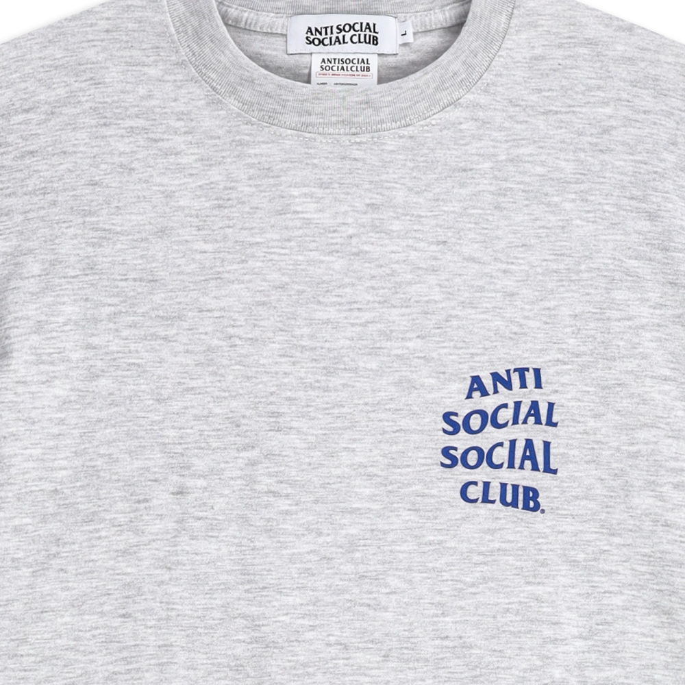 안티 소셜 소셜 클럽 오지 로고 티 그레이(Anti Social Social Club OG Logo S/S Tee Gray) - 4