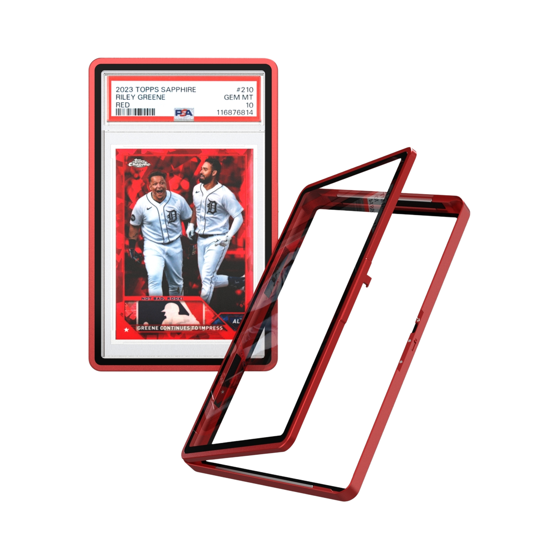 파브 PSA등급 보호 스냅케이스 V2 35PT 레드(PA:V PSA Snap Case 35PT Red)