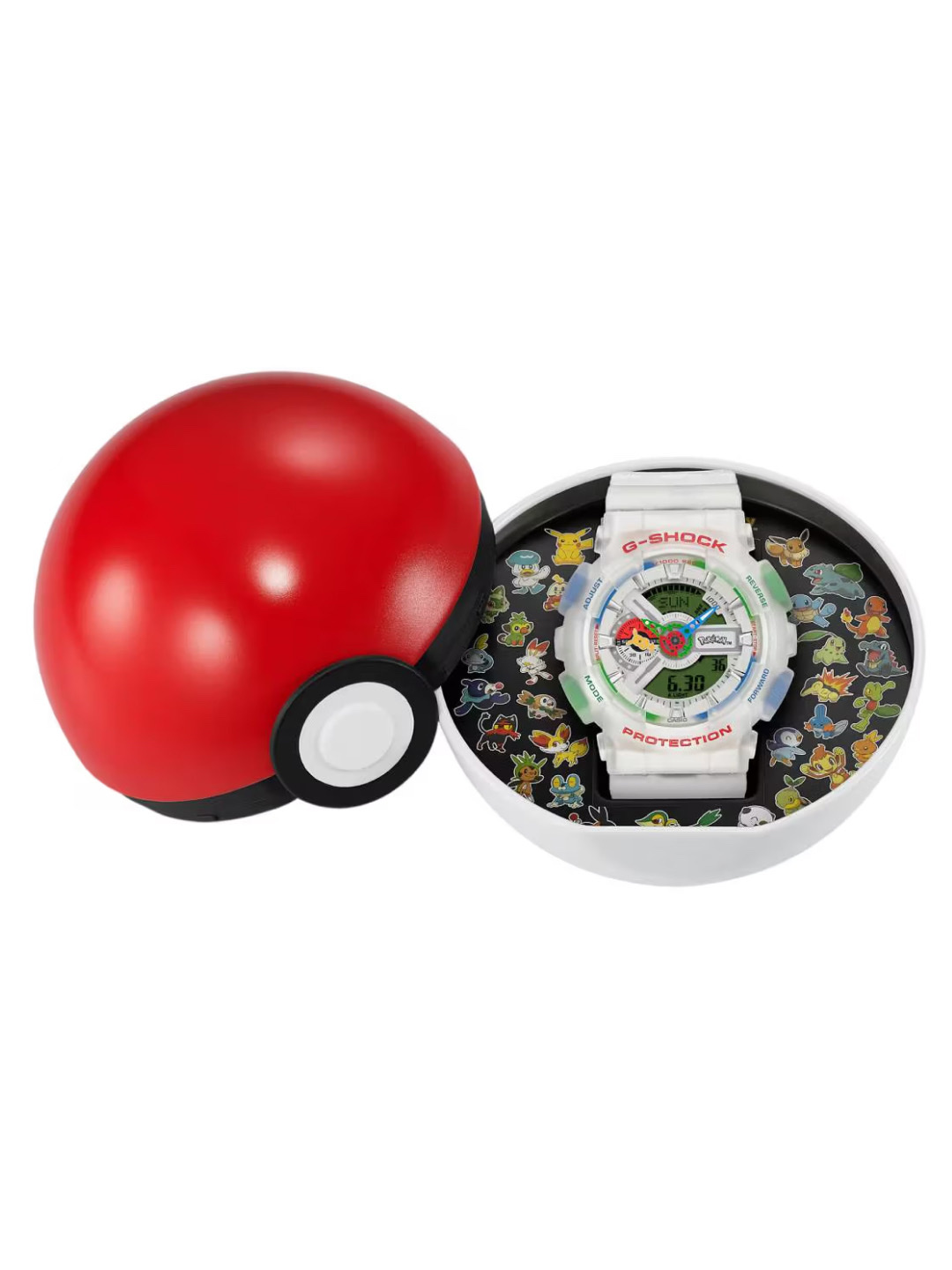 Casio G-Shock x Pokemon GA-110PKM-7A 착용 스타일 - 4