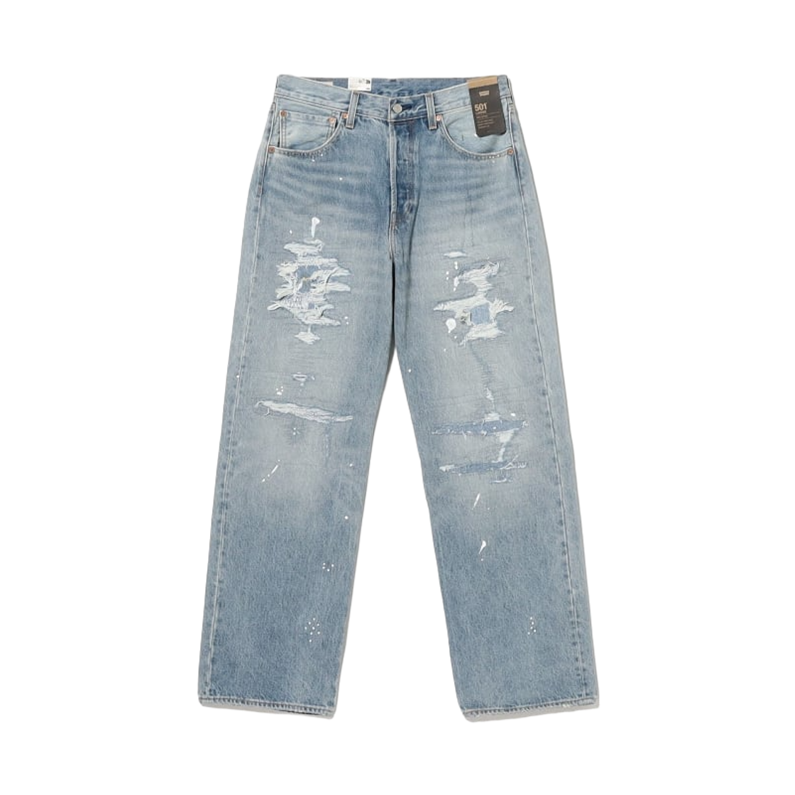 리바이스 501 루즈 크래쉬 & 리페어 데님 라크스퍼 페인터 DX(Levi's 501 Loose Crash & Repair Denim Larkspur Painter DX) - 1