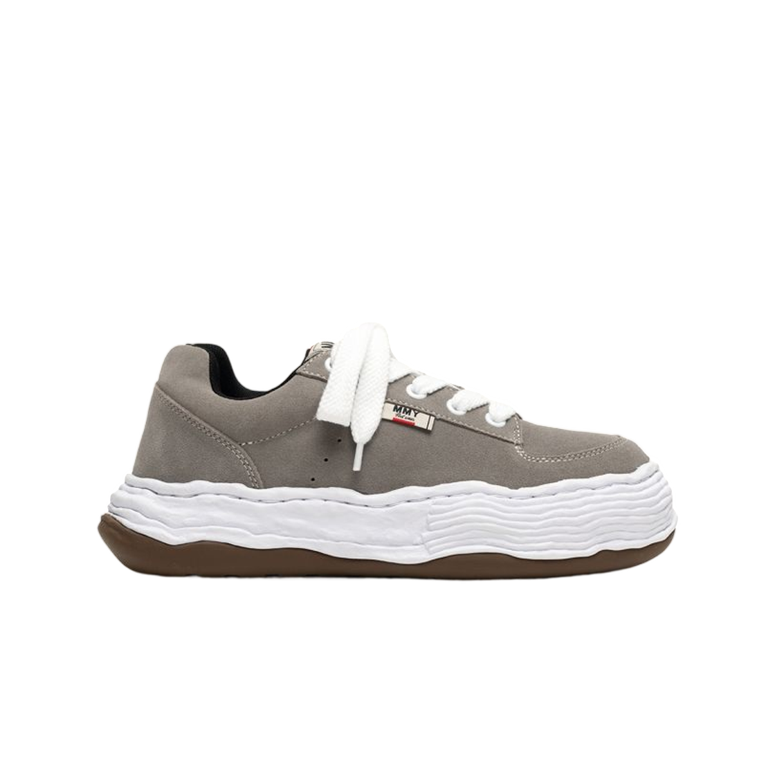 A15FW702-GRAY Maison Mihara Yasuhiro Oliver OG Sole Suede Low-Top Sneaker Gray