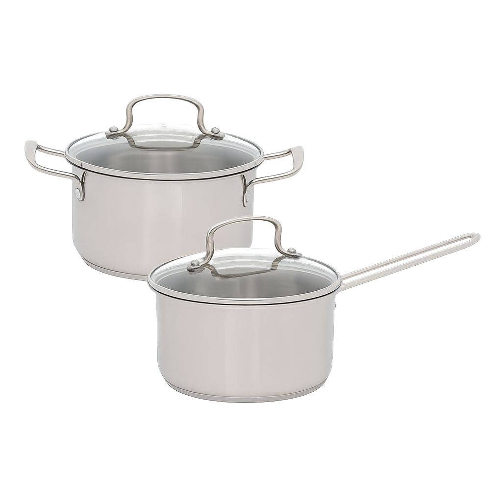 로시 조이엘로 스텐냄비 2종세트(Rossi Joyello Stainless Steel Pot 2‑Piece Set)
