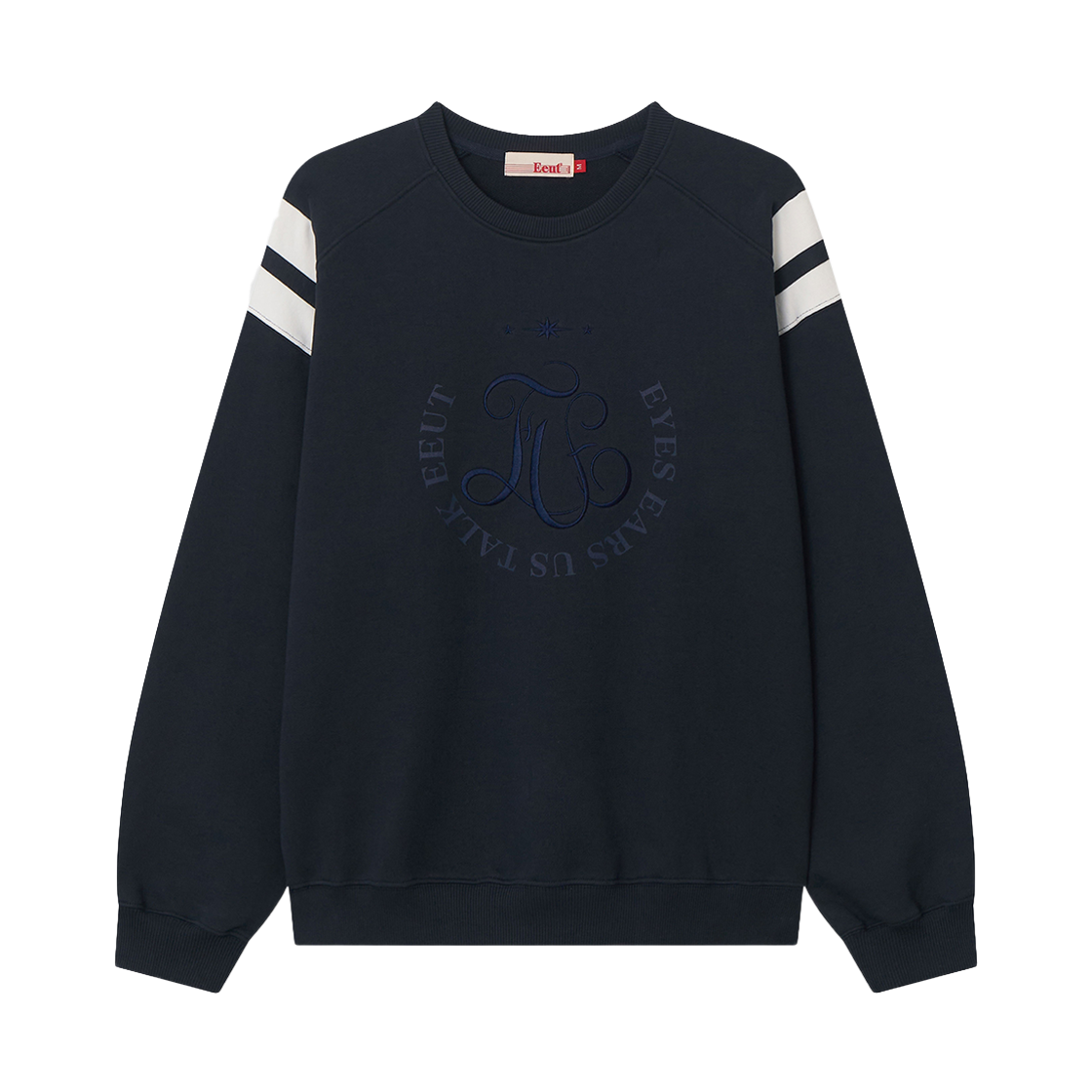 EEA1SW02DN EEUT Curly Eeut Sweatshirt Dark Navy