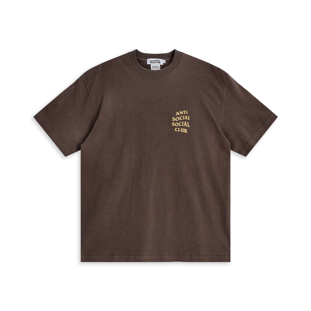 TI26B03009410082 Anti Social Social Club OG Logo S/S Tee Brown