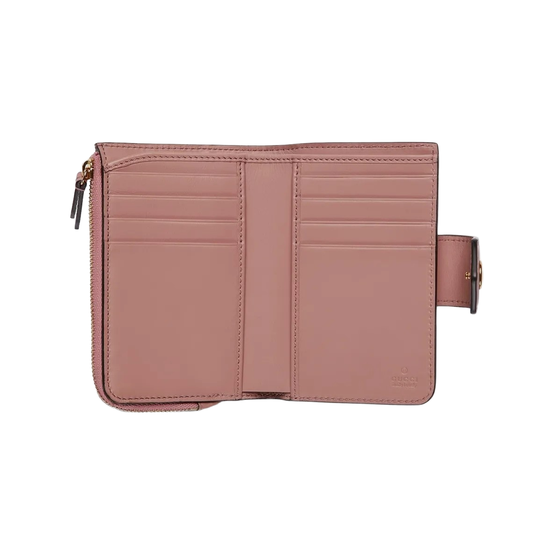 구찌 GG 미디움 월렛 핑크 레더(Gucci GG Medium Wallet Pink Leather) - 2