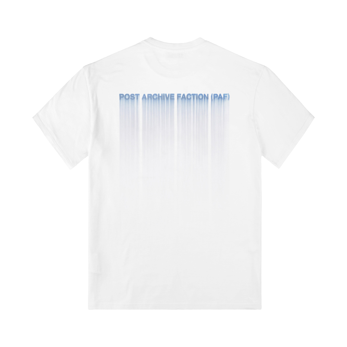 포스트 아카이브 팩션 (파프) 수베니어 티셔츠 11 화이트(Post Archive Faction (PAF) Souvenir T-Shirt 11 White) - 1