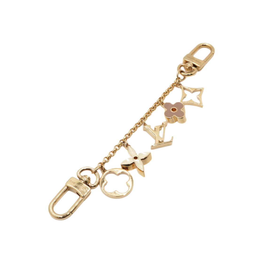 ITBMWKGINLJD Louis Vuitton M01413 Monogram Flower Chain Keyring