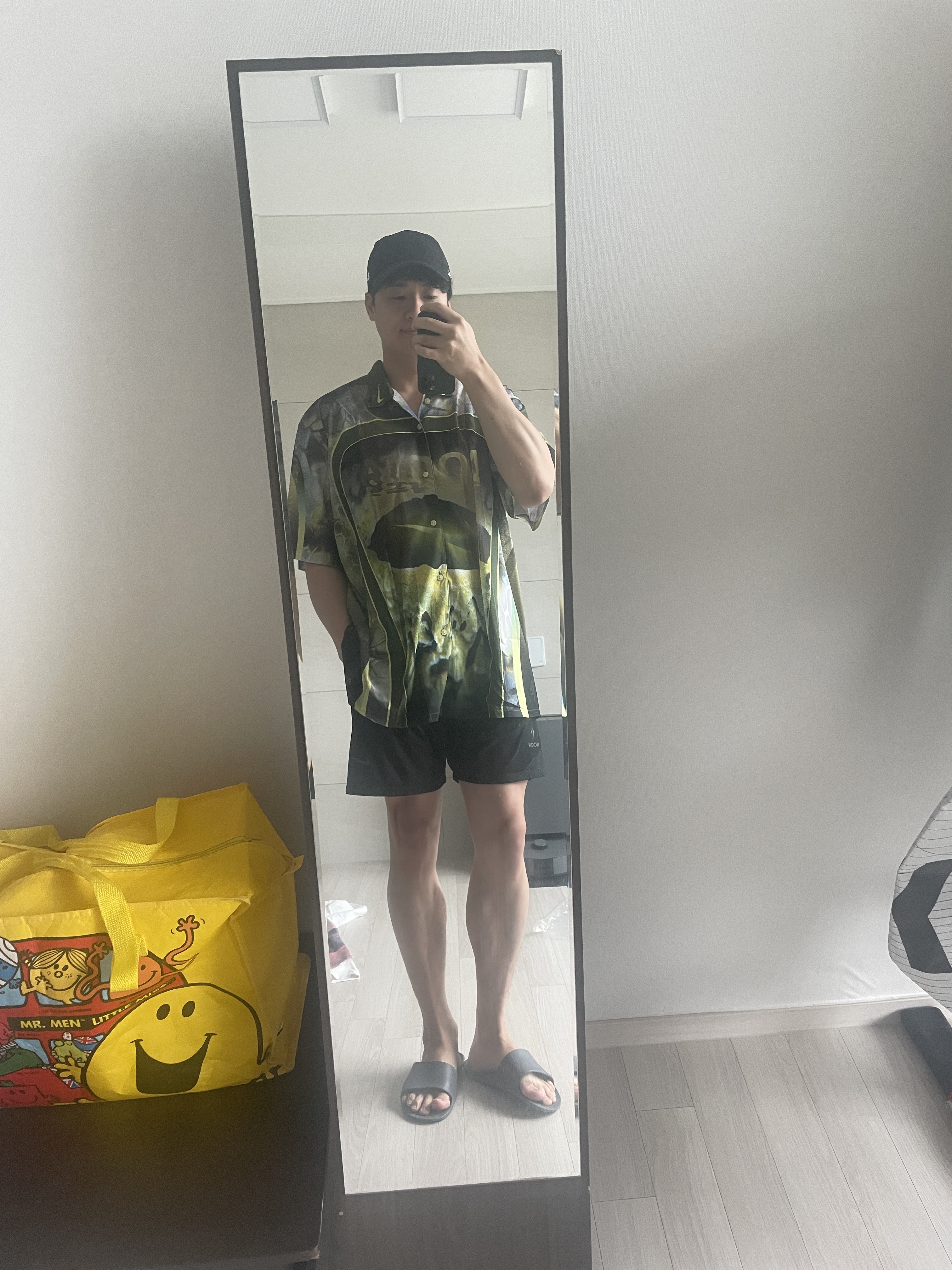 Nike x Drake Nocta Opal Tito Neeks Button Down Short Sleeve Top Pilgrim (FV1939-378) 착용 스타일