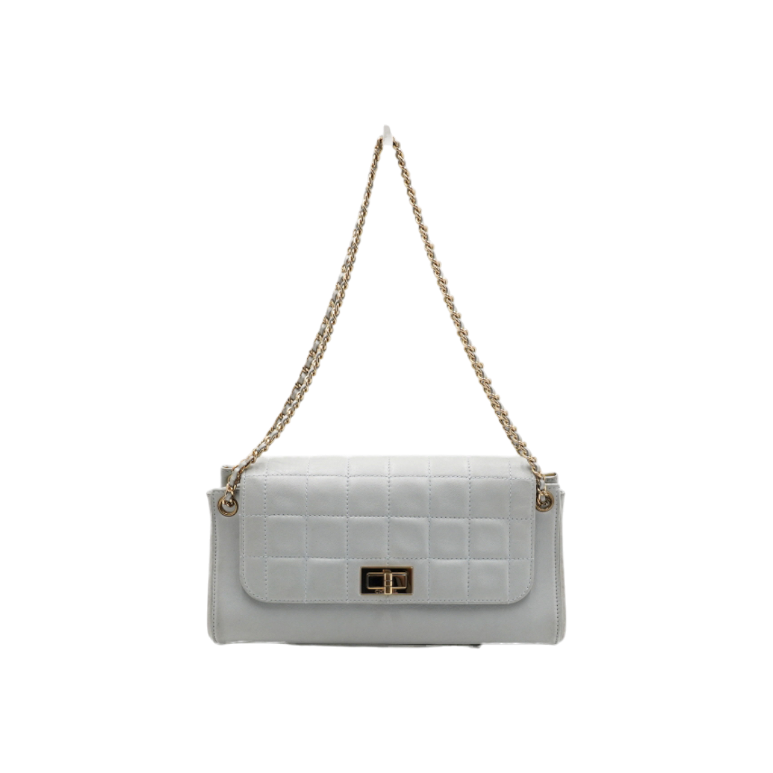 IT55J8DE3HIH Chanel Vintage Lambskin 2.55 Mademoiselle Lock Flap Accordion Shoulder Bag