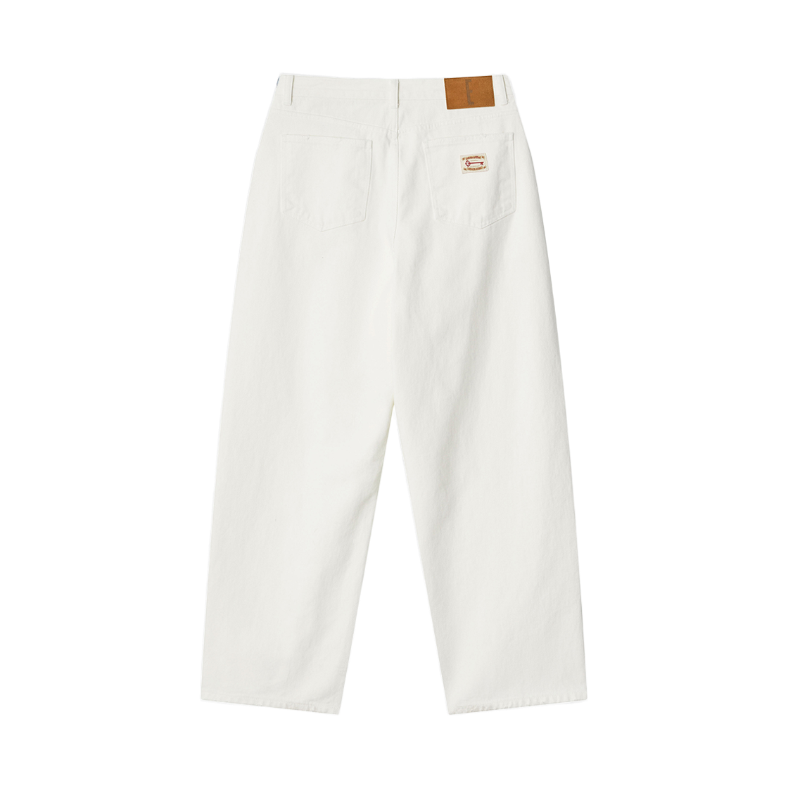 이우트 아카이브 라벨 데님 팬츠 화이트(EEUT Archive Label Denim Pants White) - 2