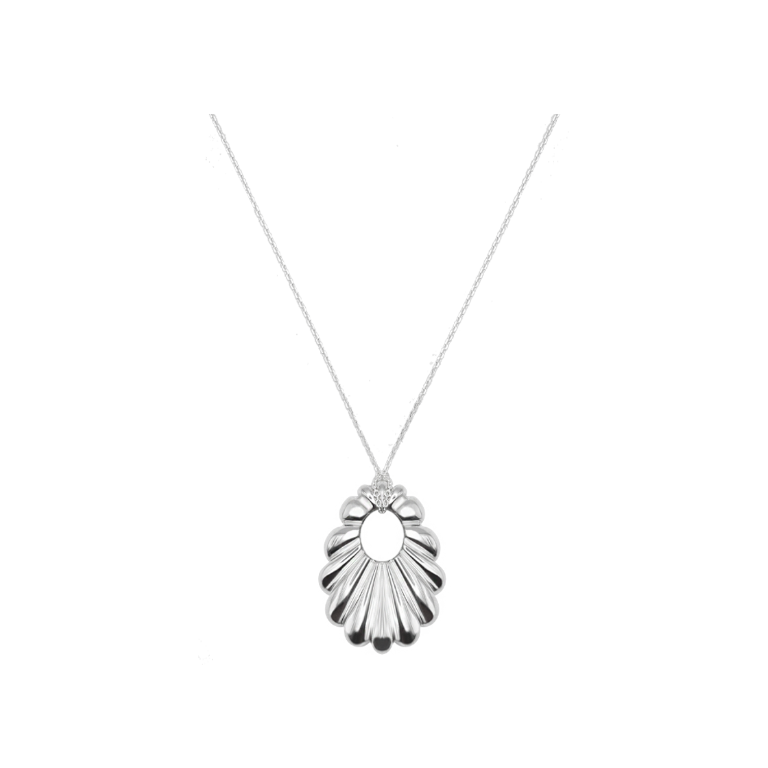 뵤르 롱 쉘 네클리스(Bőr Long Shell Necklace)