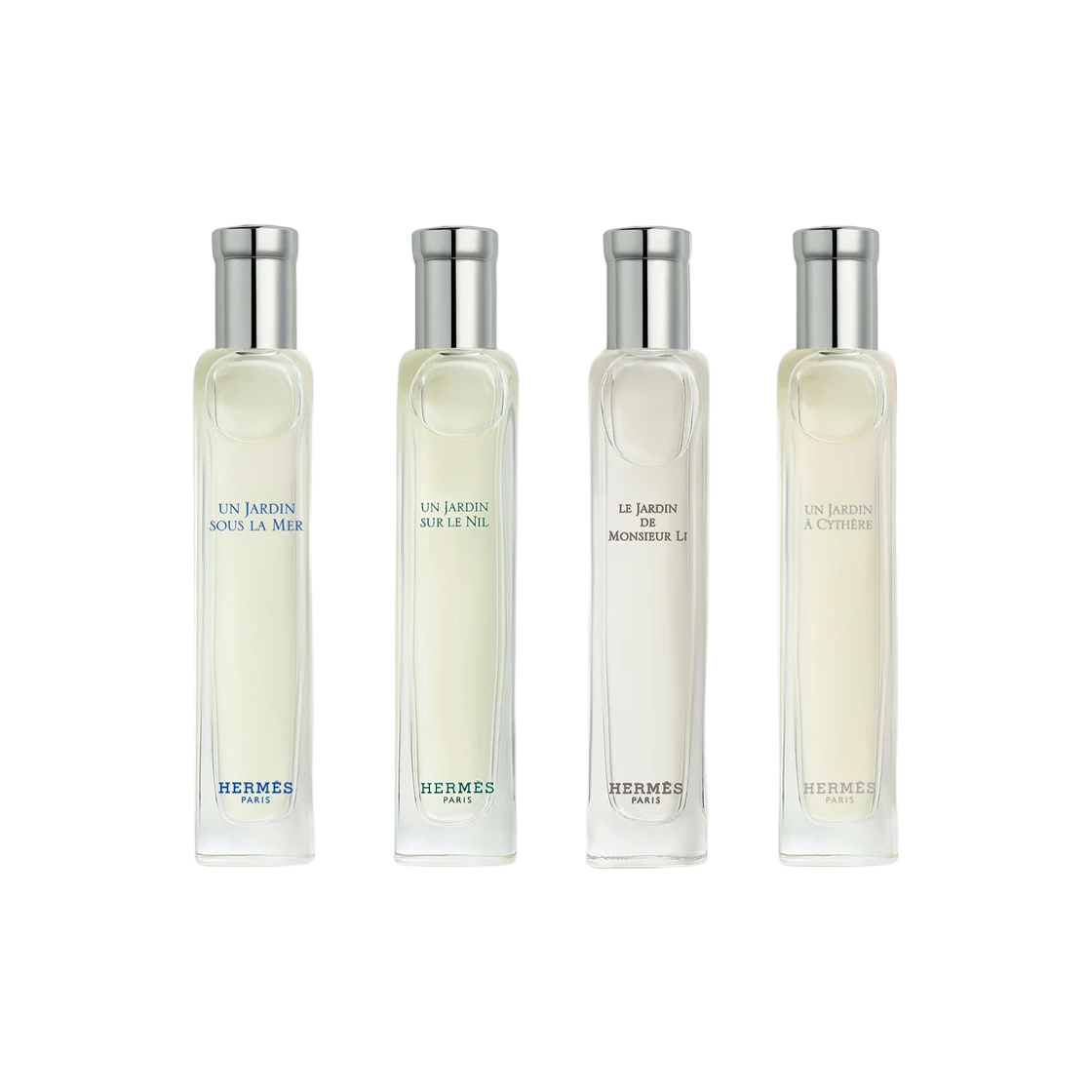- Hermes Jardins Nomad Collection Set 15ml x 4