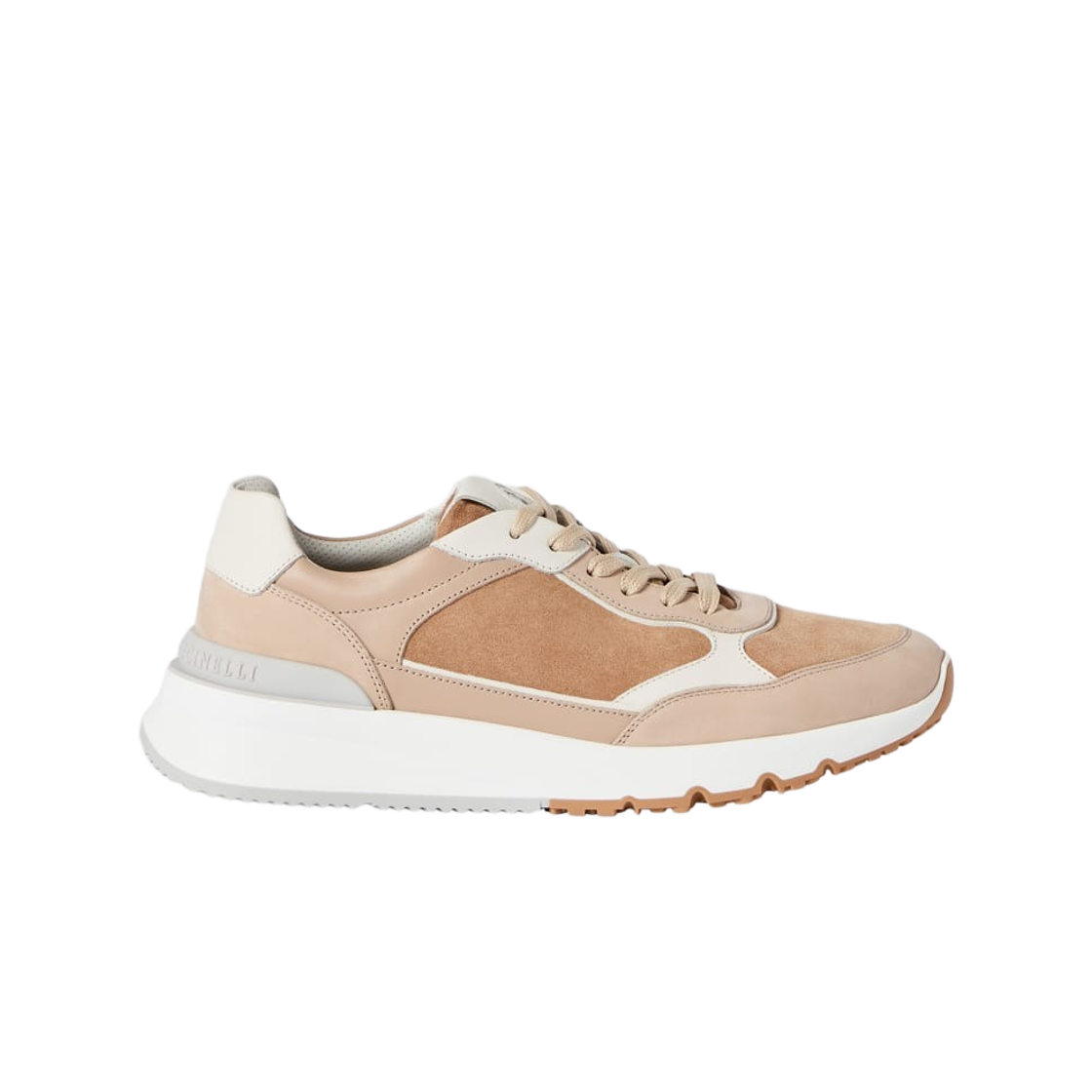 브루넬로 쿠치넬리 누벅 스웨이드 러너 베이지(Brunello Cucinelli Nubuck and Suede Runners Beige)