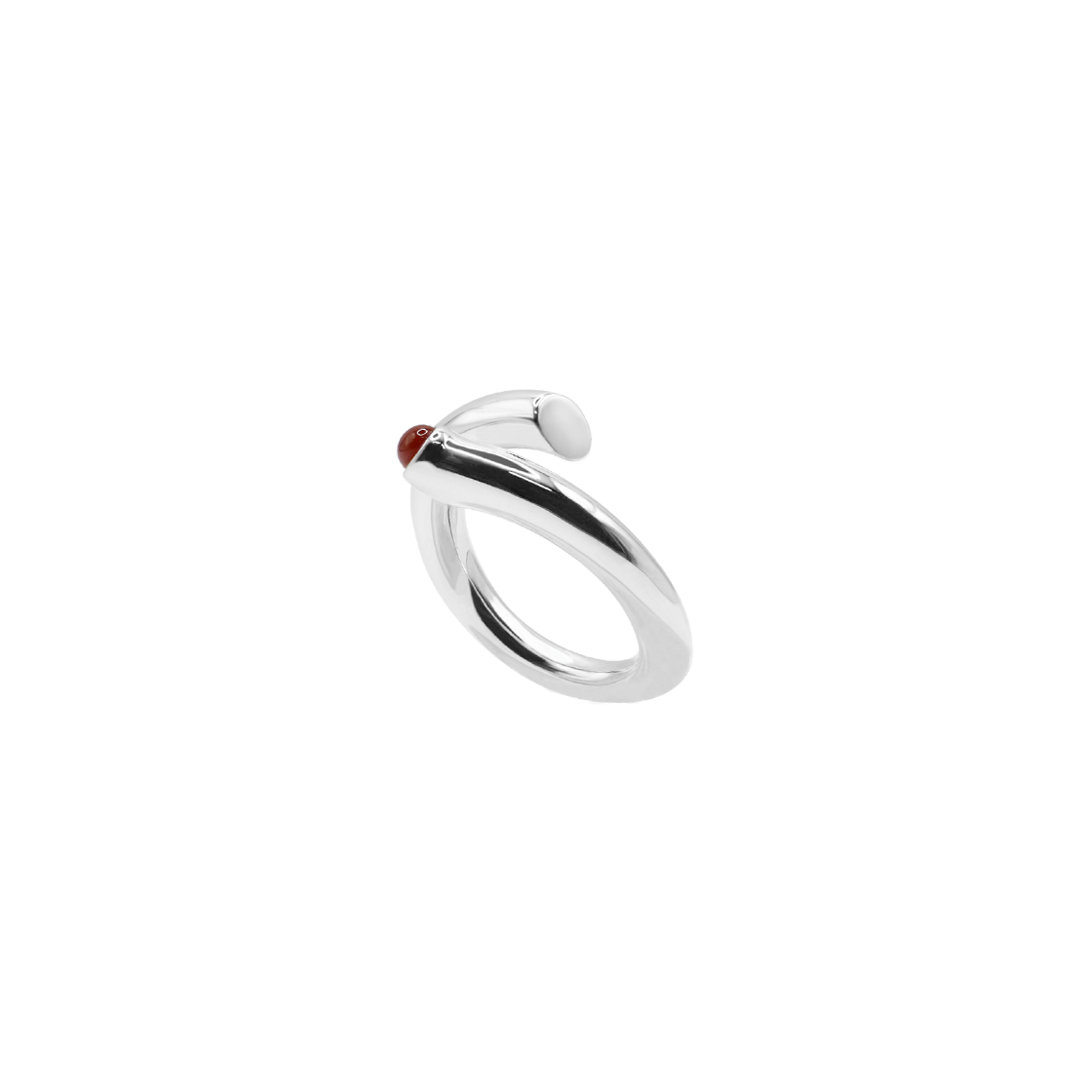뵤르 트위스트 링 자마노(Bőr Twist Ring Agate) - 2