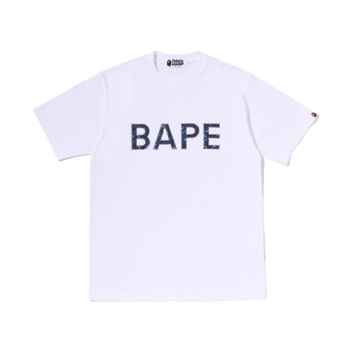 - BAPE Rhinestone Logo T-Shirt White