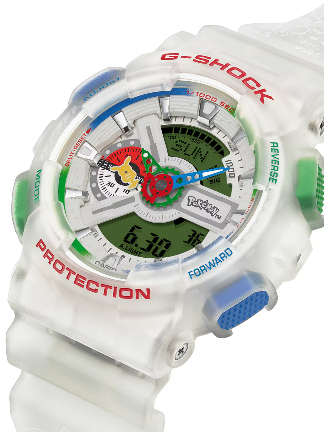 Casio G-Shock x Pokemon GA-110PKM-7A 착용 스타일 - 2