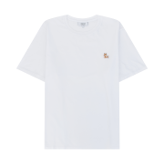 Maison Kitsune Chillax Fox Patch Regular T-Shirt White