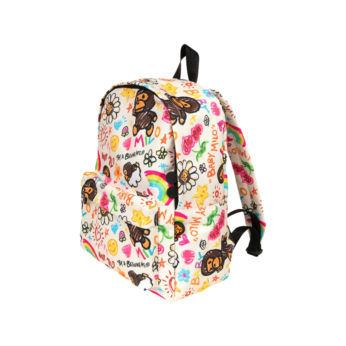 베이프 베이비 마일로 미디움 데이팩 #1 아이보리(BAPE Baby Milo Medium Daypack #1 Ivory) - 2
