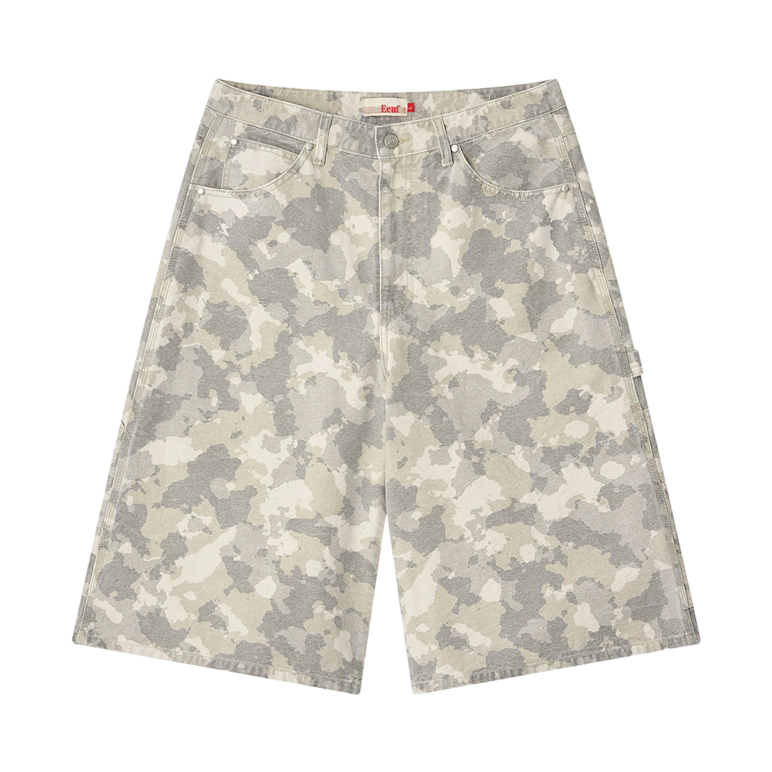 이우트 빈티지 카모 버뮤다 팬츠 아이보리(EEUT Vintage Camo Burmuda Pants Ivory)