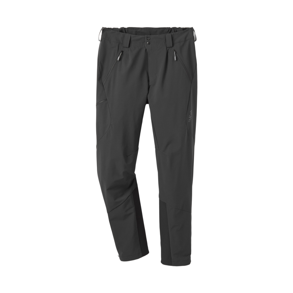 QFU-78 Rab Ascendor AS Climbing Softshell Pants Black