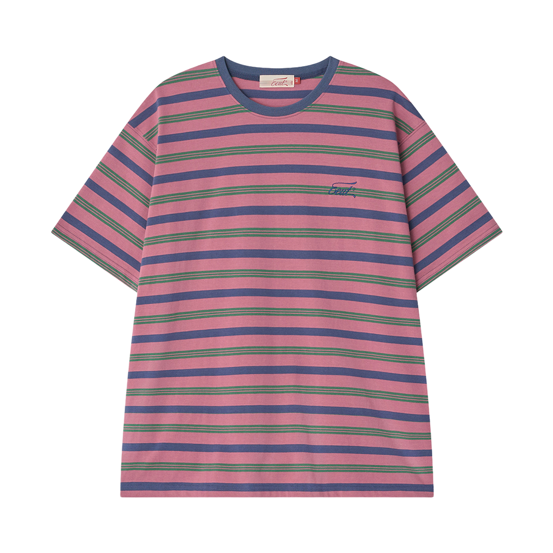 이우트 피비지 스트라이프 티셔츠 스트라이프(EEUT Pbg Stripe T-Shirt) - 1