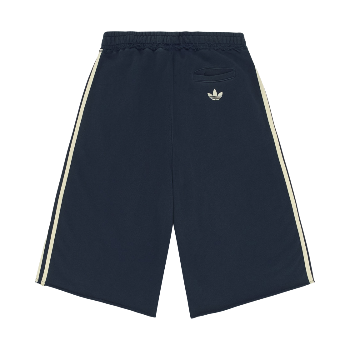 아디다스 오리지널스 그래픽 스웨트쇼츠 나이트 인디고 - KR 사이즈(Adidas Originals Graphic Sweatshorts Night Indigo - KR Sizing) - 2