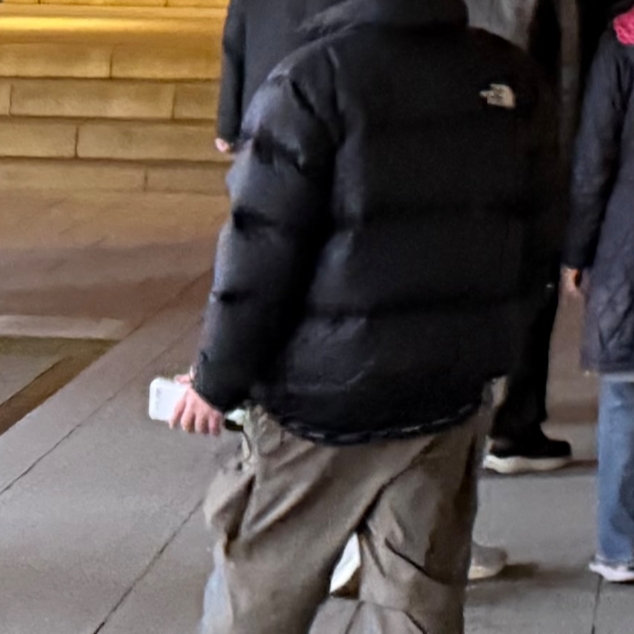 The North Face 1996 Eco Nuptse Jacket Black 착용 스타일