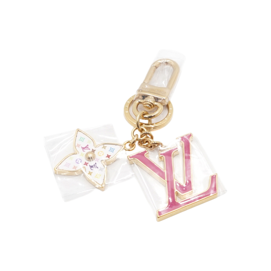 ITA5QR8OMCCF Louis Vuitton M02466 Takashi Murakami LV Iconic Monogram Multicolor Keychain