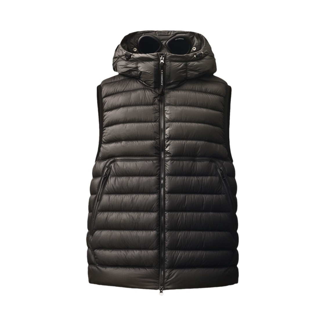 21CMVE014A110416A999 C.P. Company D.D. Shell Goggle Down Gilet Black - 26FW