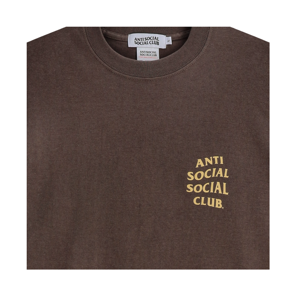 안티 소셜 소셜 클럽 오지 로고 티 브라운(Anti Social Social Club OG Logo S/S Tee Brown) - 4