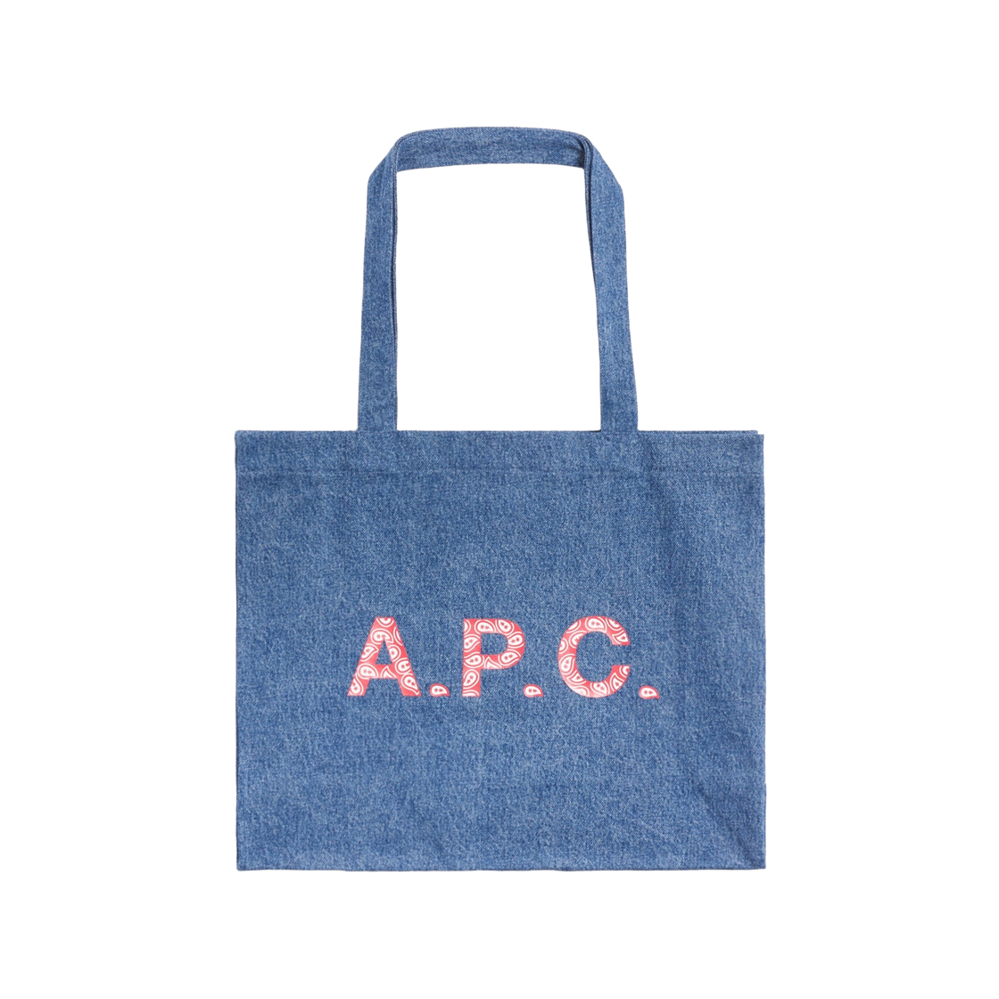 COGWD-M61443-IAL A.P.C. Diane Tote Bag Washed Indigo