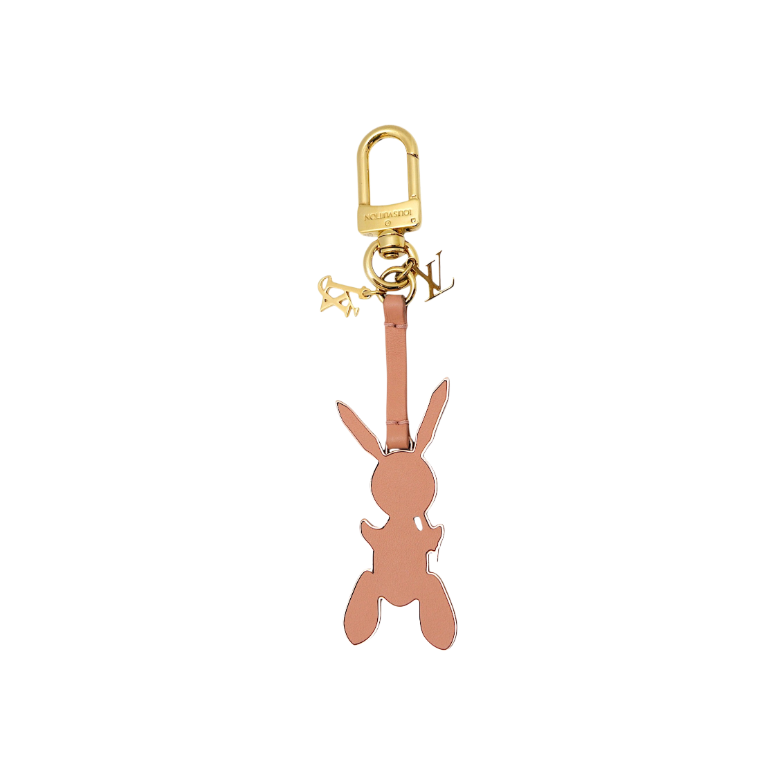 ITKLH8OH2MGR Louis Vuitton Jeff Koons Rabbit Bag Charm Keyring M62734