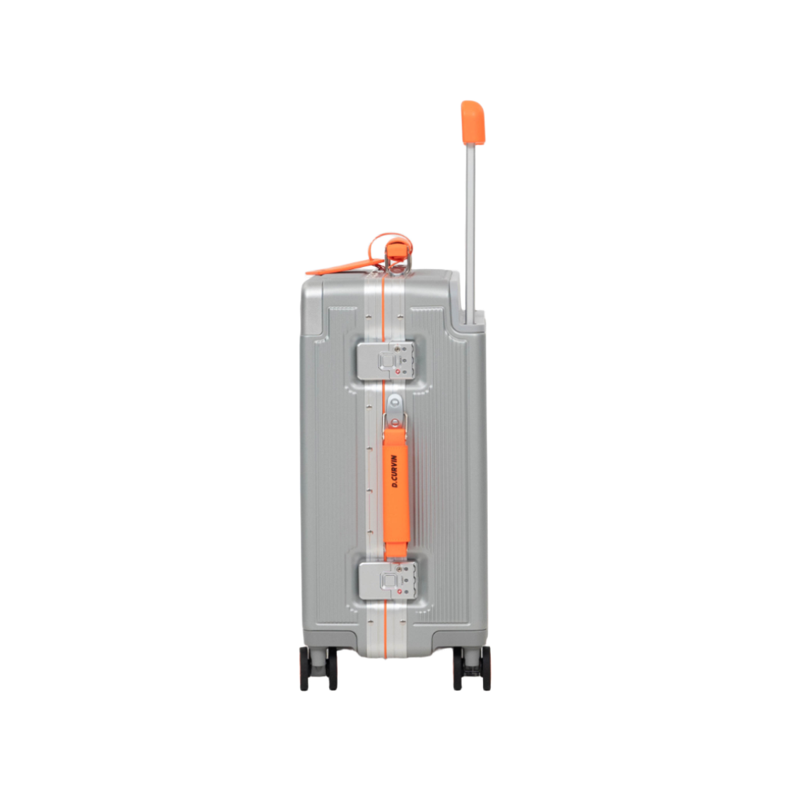 디커빈 엣지 V2 20인치 캐리어 캐빈 실버 오렌지(D.CURVIN Edge V2 20" Cabin Suitcase Silver Orange) - 2